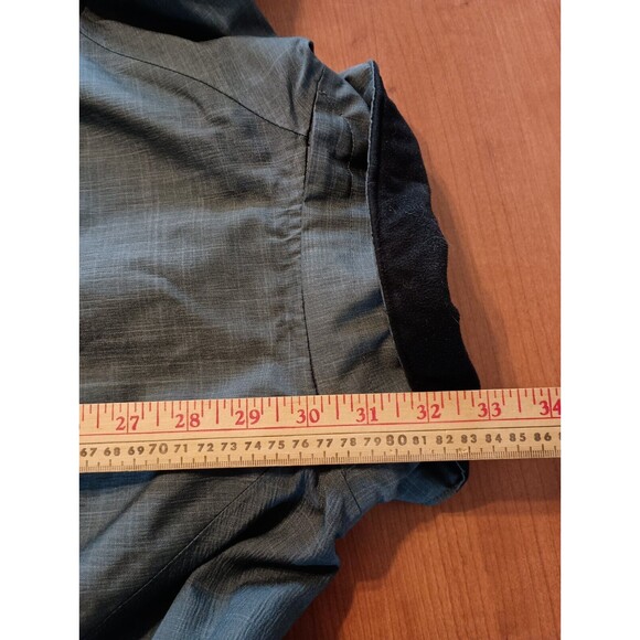 Columbia Tipton Peak Jacket Mens Small Gray Black Omni Heat Shield Waterproof - Picture 14 of 14